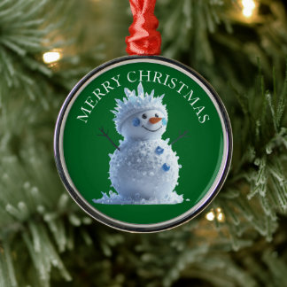 Adicione sua foto neste enfeite de Natal alegre