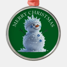 Adicione sua foto neste enfeite de Natal alegre
