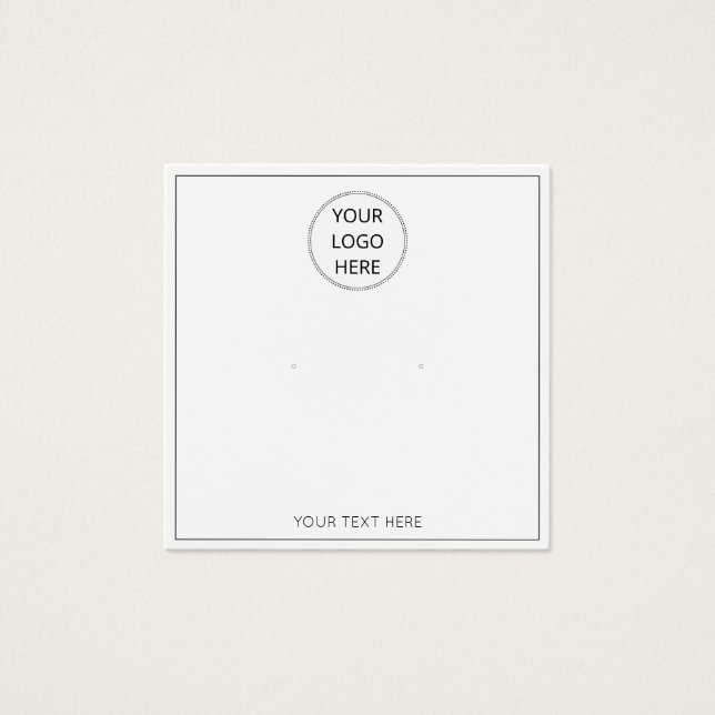 Adicione sua placa de exibição de gravação de logo (Frente)