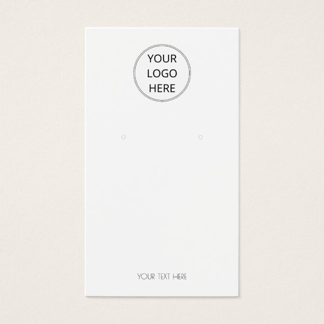 Adicione sua placa de exibição de gravação de logo (Frente)