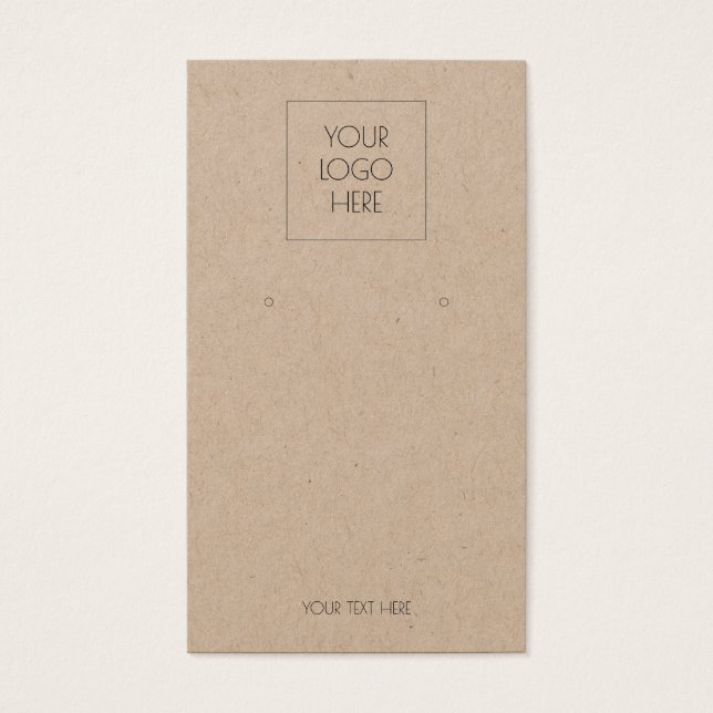 Adicione sua placa de exibição Kraft de ouvido sim (Frente)