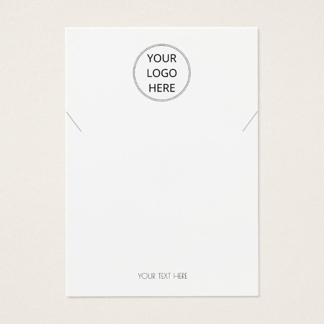 Adicione sua placa de vídeo de colar simples de lo (Frente)