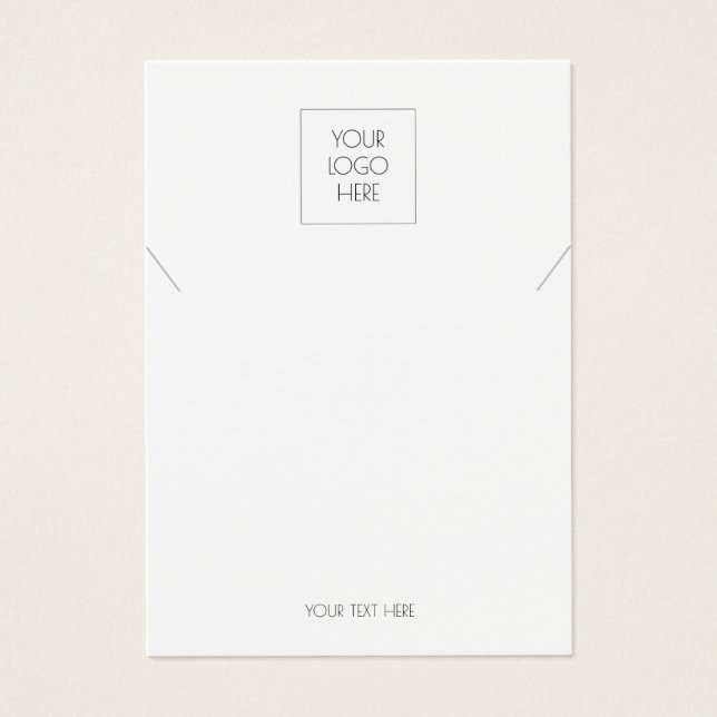 Adicione sua placa de vídeo de colar simples de lo (Frente)