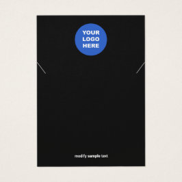 Adicione sua placa de vídeo preta para colar logot