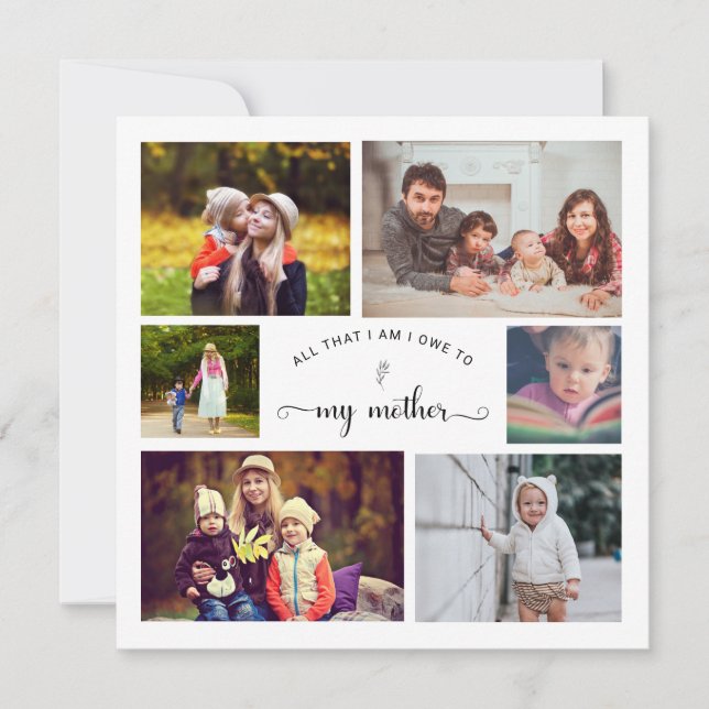 Adicione sua própria Cólula Fotográfica Mãe Melhor (Frente)