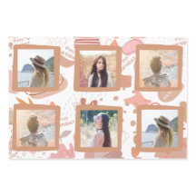 Adicione Sua Própria Foto Feliz Aniversário Wrappa