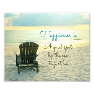 Adirondack Cadeira na Praia Foto