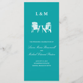 Adirondack Chairs | Programa de Cerimônia