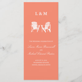 Adirondack Chairs | Programa de Cerimônia