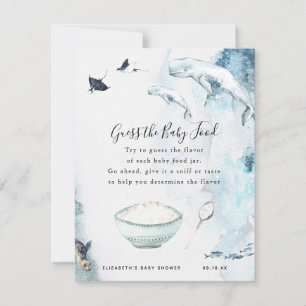 Adivinha a Comida do bebê   Jogo Chá de fraldas