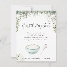 Adivinha a Comida do bebê | Jogo Chá de fraldas