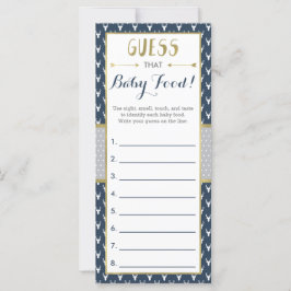 Adivinha Aquele Jogo De Comida, Chá de fraldas, Ve