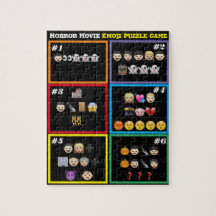 Adivinha o Horror Movie Emoji Quebra-cabeça Game