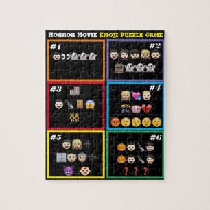 Adivinha o Horror Movie Emoji Quebra-cabeça Game