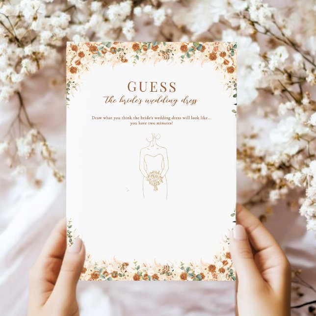 Adivinha o jogo de vestidos da noiva | Boho Terrac (Criador carregado)