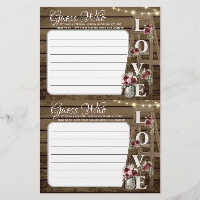 Adivinha Quem Joga De Chá Russo (Frente)