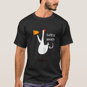 Adivinhe O Que Bunda De Galinha Para Camiseta De A