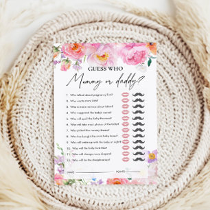 Adivinhe Quem   Mamãe ou Papai   Jogo de Chás de B