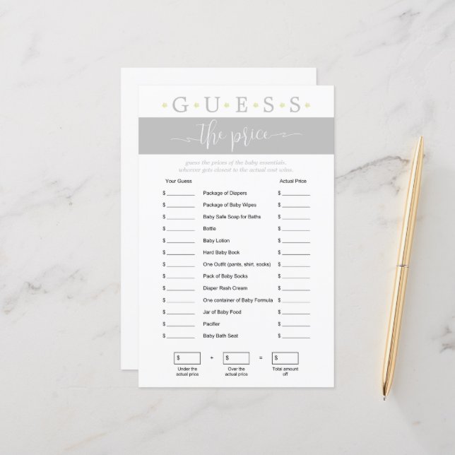 Adivinhem o Chá de fraldas neutro entre os gêneros (Frente/Verso In Situ)