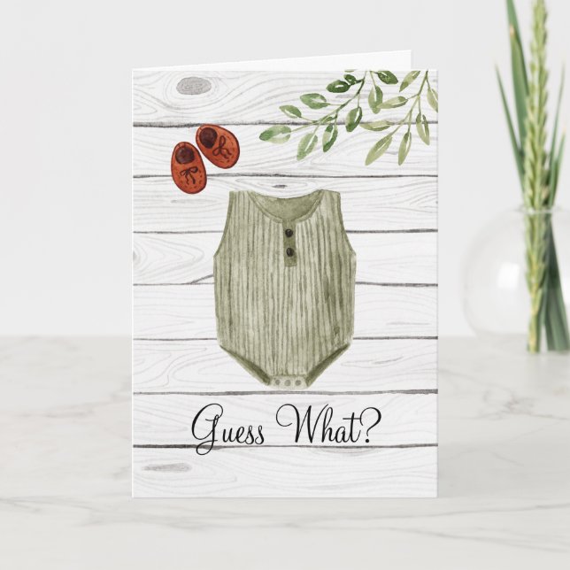 Adivinhem O Que Roupas De Bebê Boho | Anúncio do b (Frente)