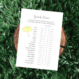 Adivinhem Os Recursos Do Cartão De Jogo Do Baby Sp