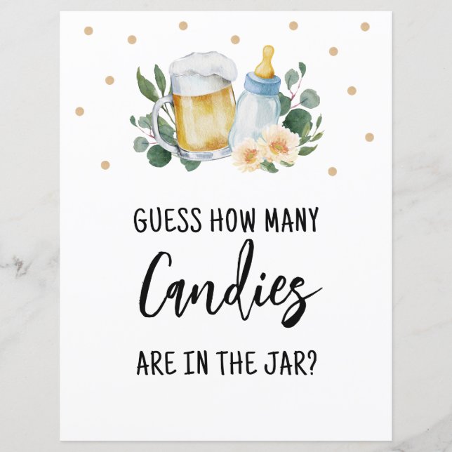 Adivinhem Quantas Candies Assinam Que O Bebê Está  (Frente)