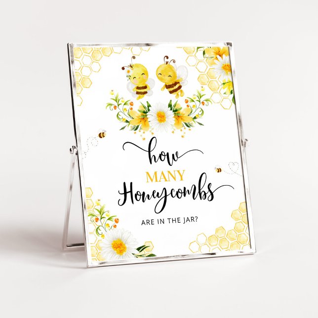 Adivinhem quantos favos de mel estão na poster de  (Criador carregado)