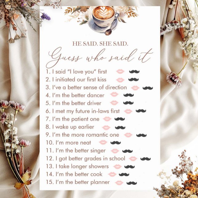 Adivinhem Quem É Que Está A Criar Jogo De Chá de p (Criador carregado)