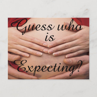 Adivinhem quem espera cartões e presentes.