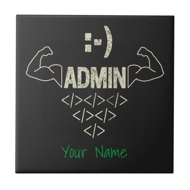 Administrador Admin IT Sysadmin Computer Scientist (Frente)