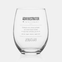 Administrador Personalizado Divertido