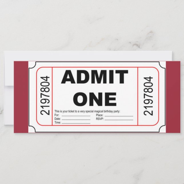 Admitir um convite de evento Legal (Frente)