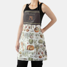 Adolphe Millot Vegetais Apron