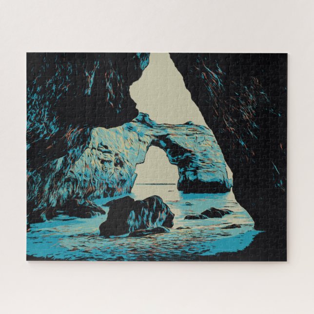 Adom Algarve Portugal, Marinha praia Quebra-cabeça (Horizontal)