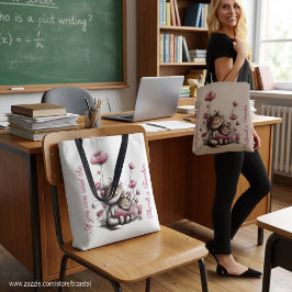 Adorable Cats Teacher Tote