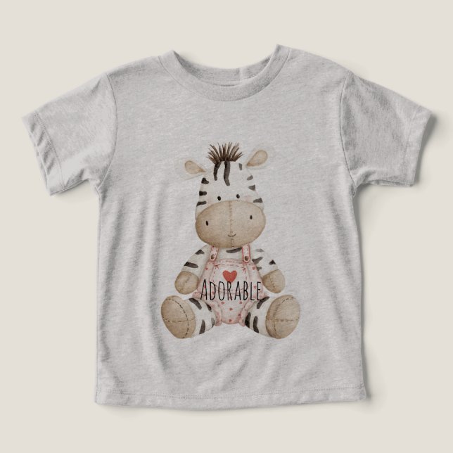 Adorable Zebra Animal (Design frontal)