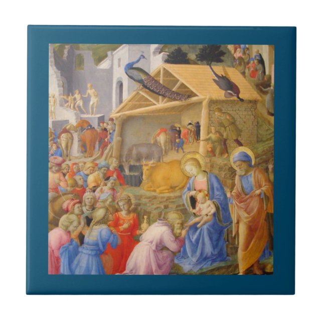 Adoração de Magi Fra Angelico (Frente)