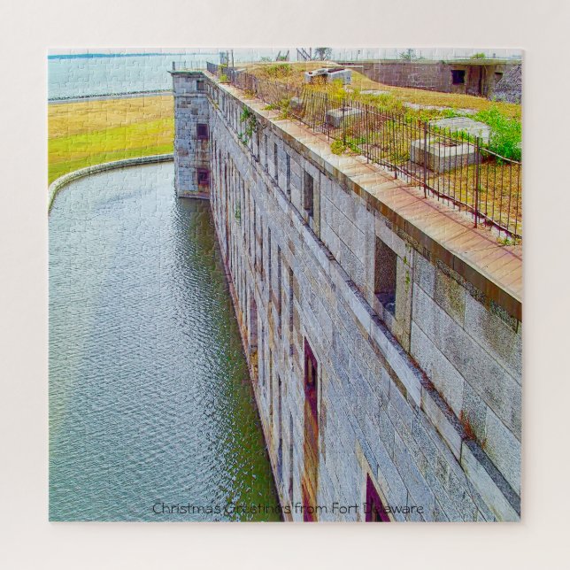 Adoramos Fort Delaware Quebra-cabeça de Jigsee (Vertical)