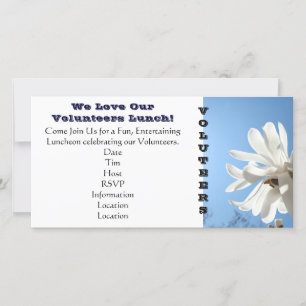 Adoramos Nossos VOLUNTÁRIOS Almoçar Obrigados