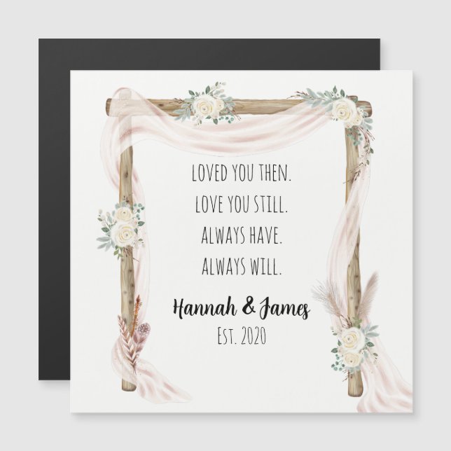 Adorava-Te, Então Ama-Te Ainda Boho Magnético (Frente/Verso)