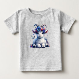 Adorável Camiseta Adorável De Cabra Toddler