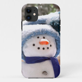 Adorável Capinha de iPhone 5 Homem de Neve Feito à