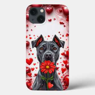 Adorável Design de Amor Canino, Presente Romântico