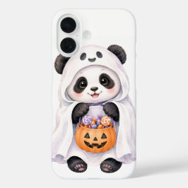 Adorável Fantasma de Halloween Panda Abóbora Doce 