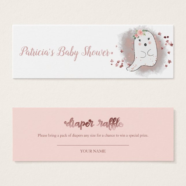 Adorável Fralda de Chá de fraldas do Fantasma Raff (Frente & Verso)