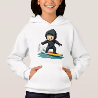 adorável garoto vestindo um traje ninja de cheio