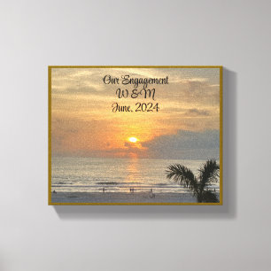 Adorável, nossa Canvas Noivado