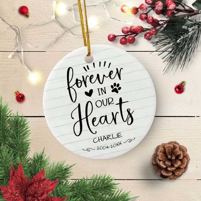 Adorável Ornamento Cerâmico de Memorial para Anima (Criador carregado)