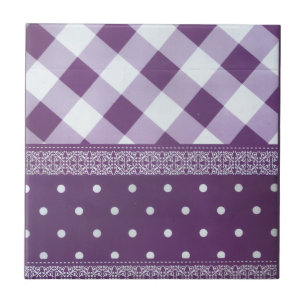 Adorável padrão sem costura do Damask Purple