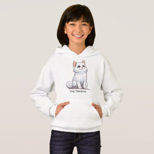 Adorável White Kitten